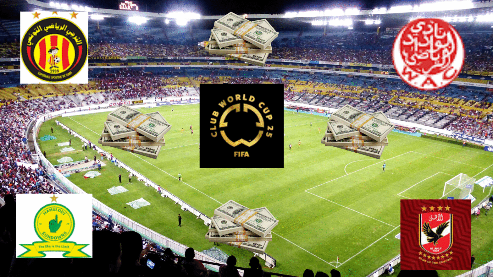 How much did African football clubs earn from the Club World Cup?